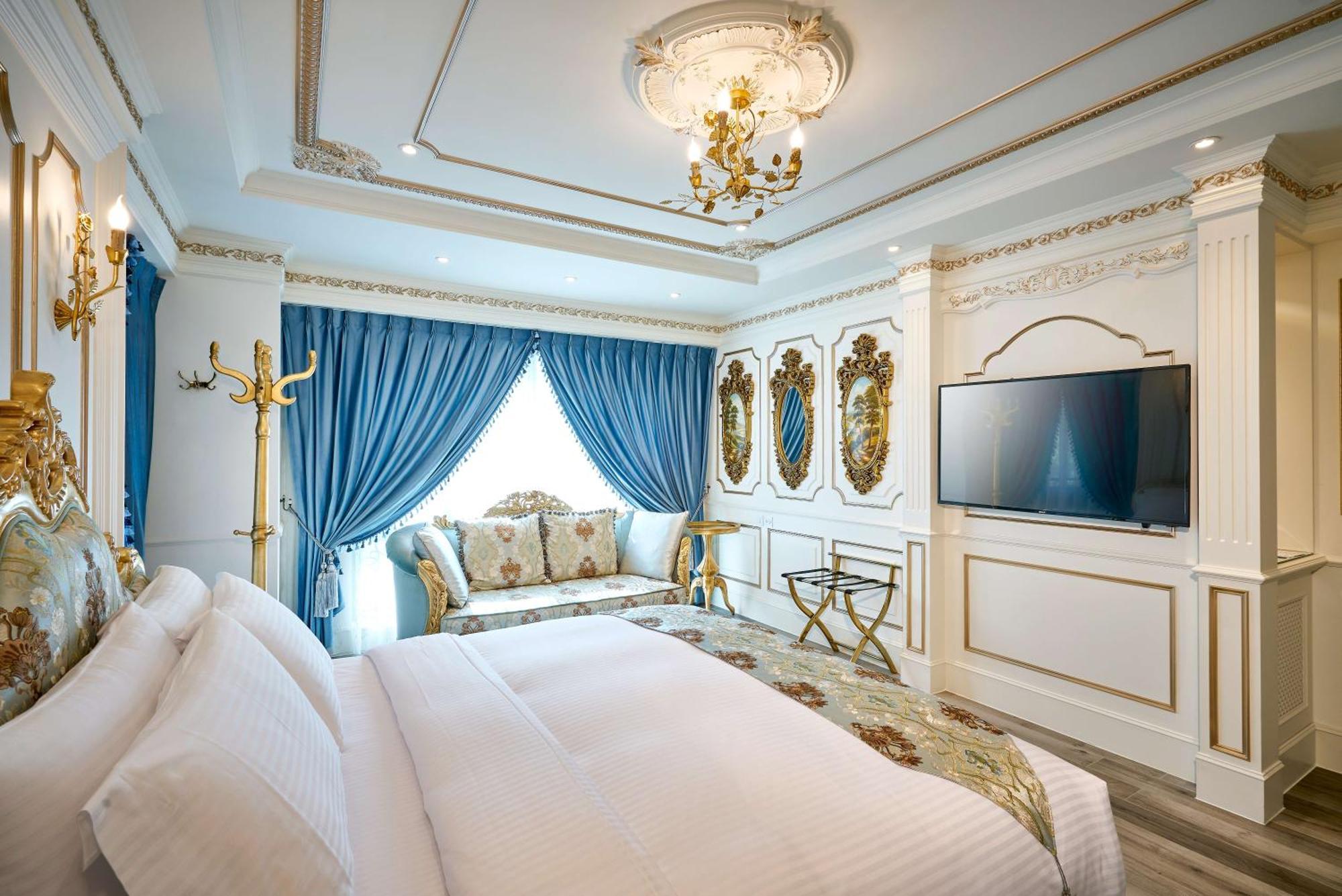 Sun Moon Lake Queen Castle Hotel 日月潭皇后古堡飯店 Jücsi Szoba fotó