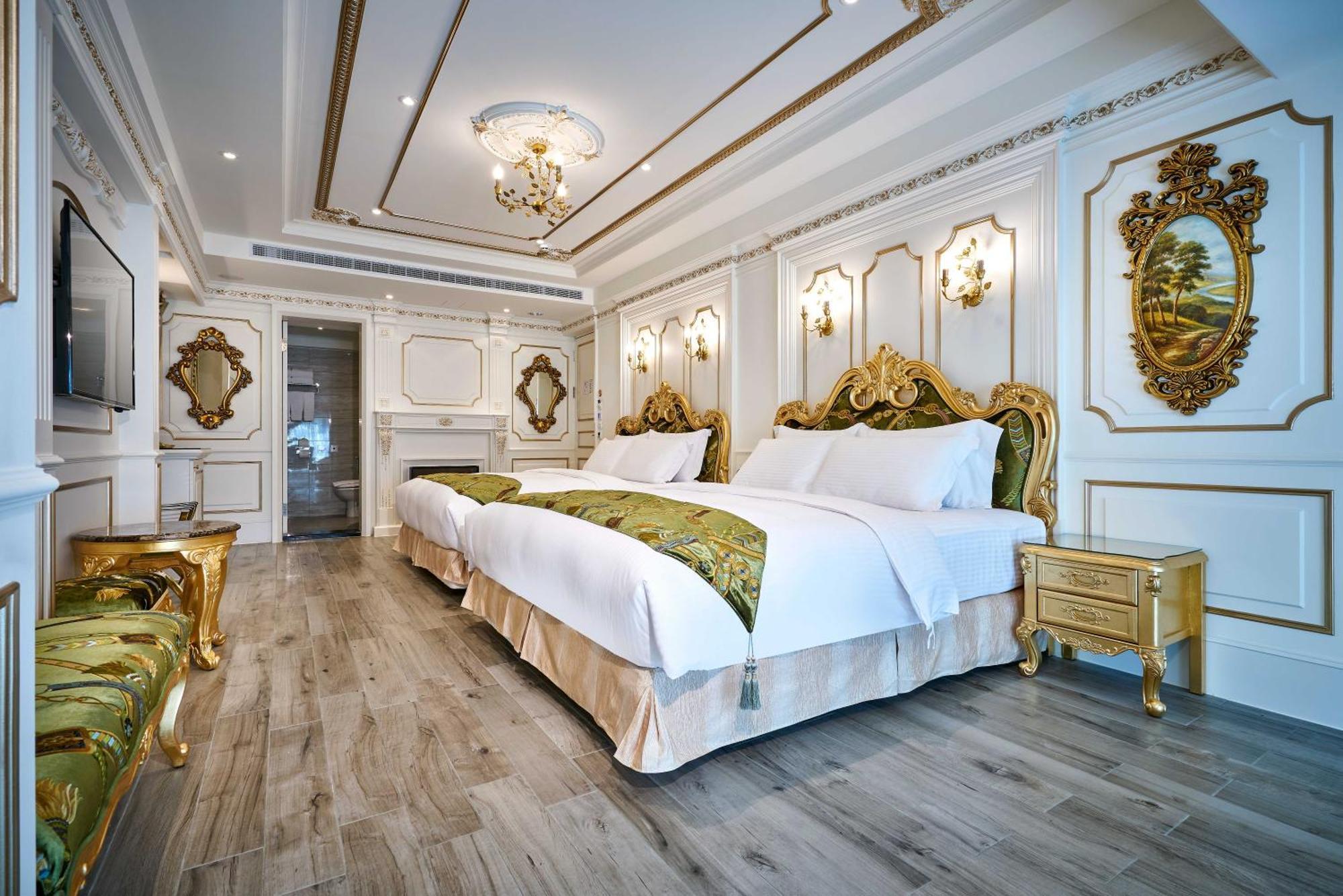 Sun Moon Lake Queen Castle Hotel 日月潭皇后古堡飯店 Jücsi Szoba fotó